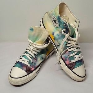 Converse Chuck Taylor Tie Dye High Top Sneakers .
